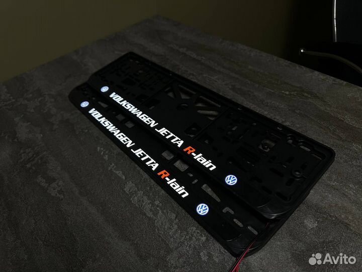 Номерные рамки с подсветкой ваш дизайн