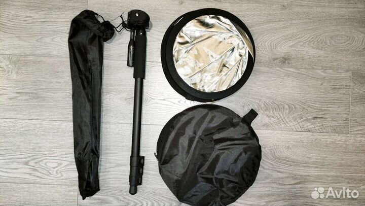Штатив монопод и светоотражатель