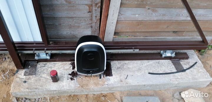 Откатные ворота с автоматикой