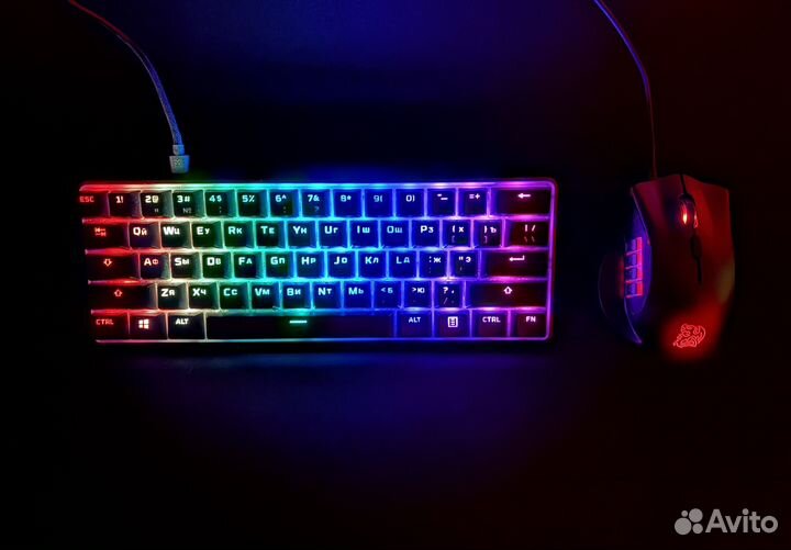 Игровая клавиатура hyperx alloy origins 60