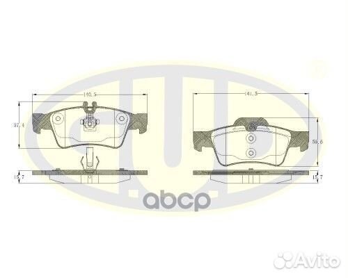Колодки тормозные GBP099100 G.U.D