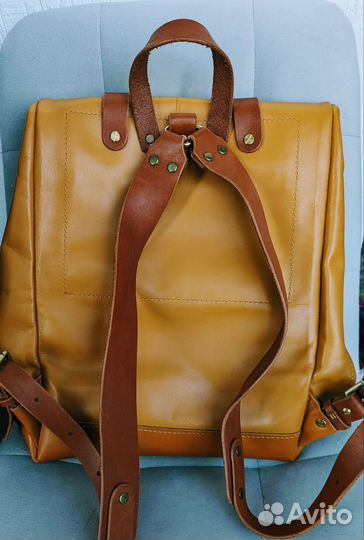 Рюкзак натуральная кожа ручная работа