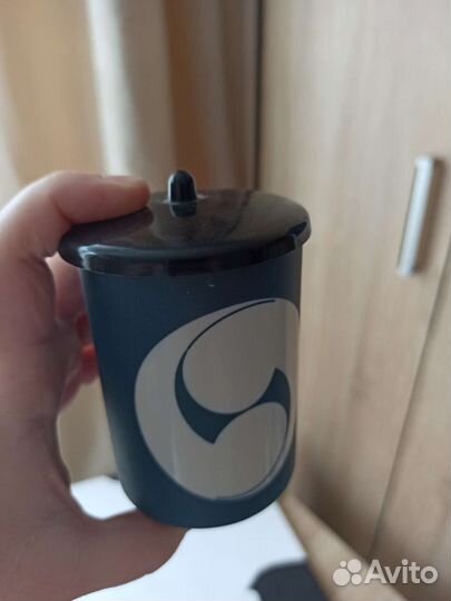 Стакан из Японии с гербом (47 ронинов)