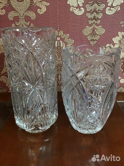 Ваза хрустальная СССР