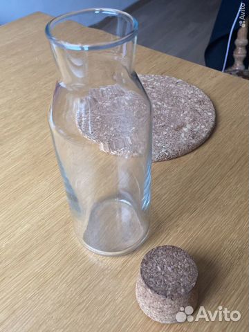 Бутылка стеклянная для напитков IKEA икеа купить в Москве | Товары для ...