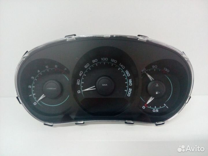 Панель приборов LADA vesta (синия)