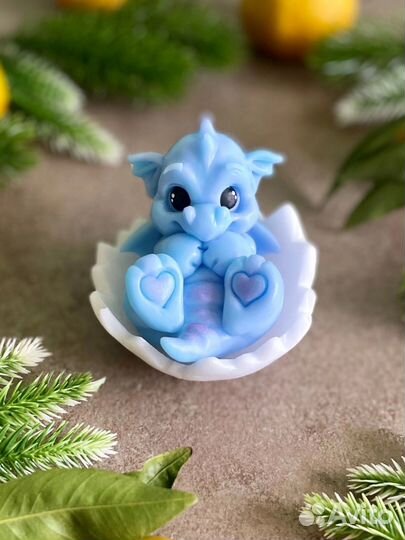 Мыло ручной работы дракончики