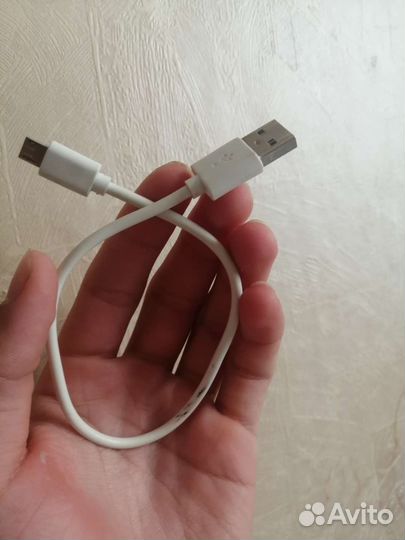 Провод micro usb белый
