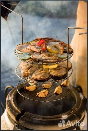 Все аксессуары для тандыра (этажерки, посуда и тд)