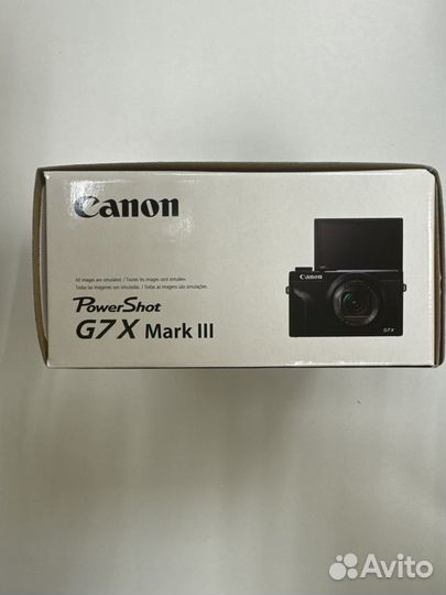 Трендовый фотоаппарат Canon Powershot G7x Mark iii