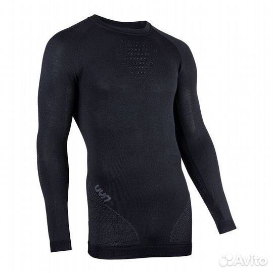 Термобелье лонгслив UYN Fusyon Merino Black