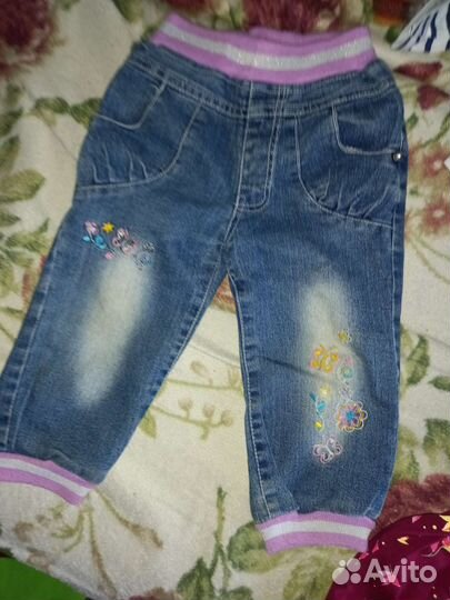 Вещи пакетом для девочки 80-92