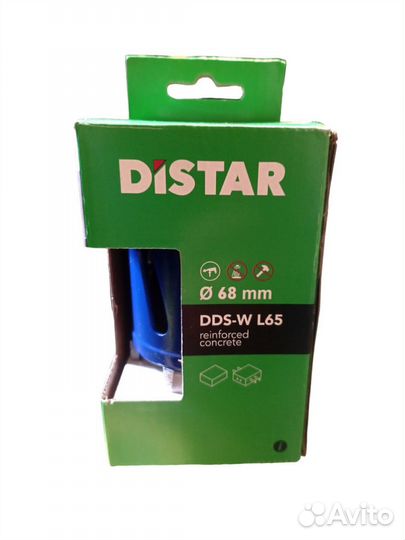 Алмазная коронка distar 68mm SDS+ Magnet DiStar