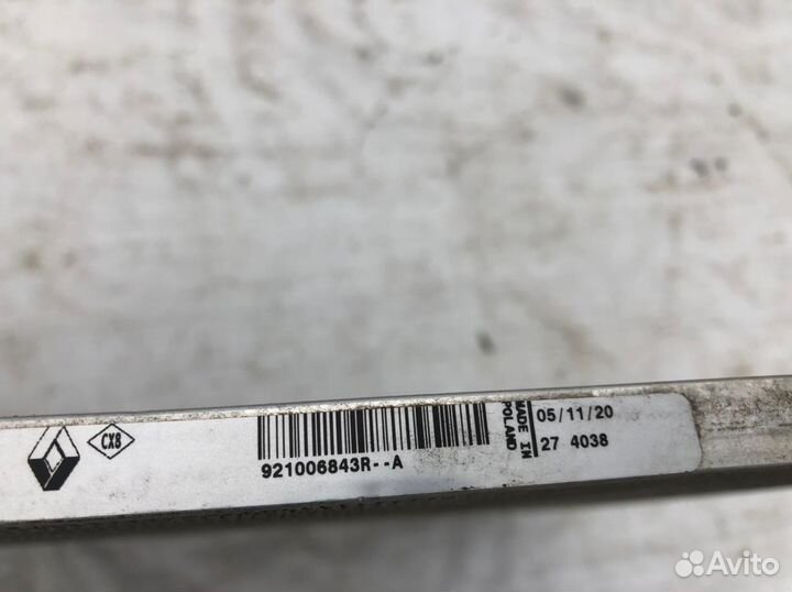 Renault Logan 14- Радиатор кондиционера 1585