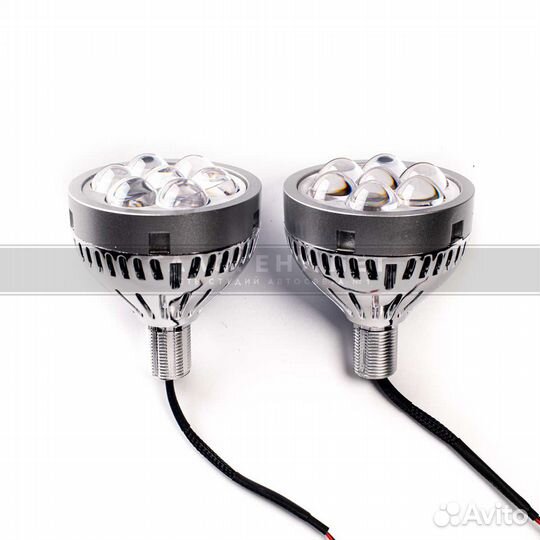 Светодиодный модуль дальнего света GNX HighDevil (с белой подсветкой)