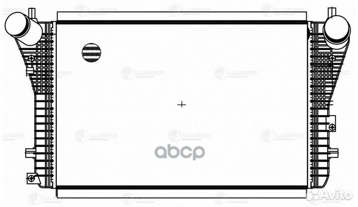 Радиатор интеркулера для а/м VW Tiguan (08) /Pa