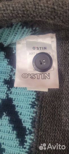 Мужской вязаный кардиган 48