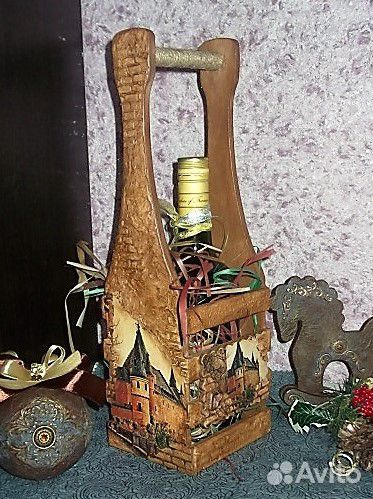 Бутылочница/подарок ручной работы