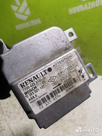 Блок управления AIR BAG Рено Клио 2 Симбол
