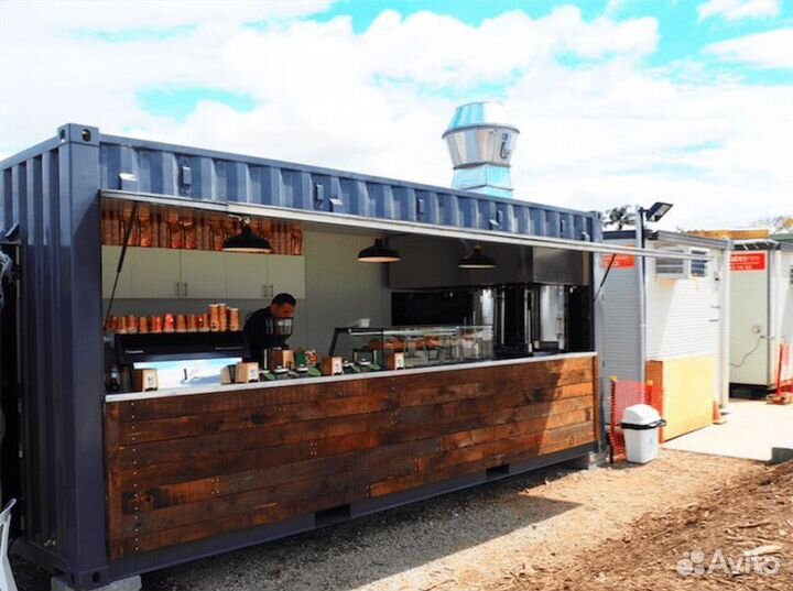 Место на пляже. Ольгинка. Шаурма, бургеры