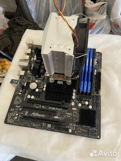 AMD fx 8320, мат. плата, оперативная память 16gb