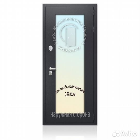 Входная дверь в котельную (бойлерную) № 8