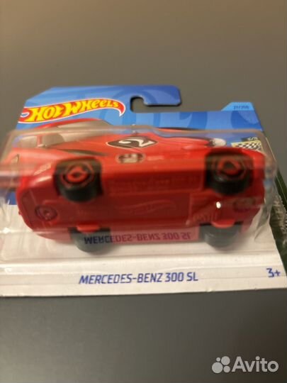 Hot wheels машинка Mercedes-Benz 300 SL