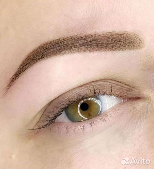 Перманентный макияж (пудровые брови)