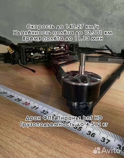 Квaдрoкoптеp fрv Piranha 10 