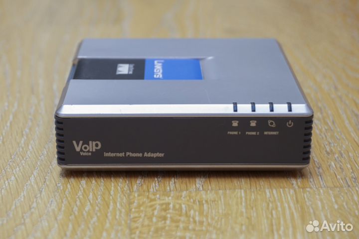 Linksys PAP2T адаптер для VoIP-телефонии (SIP)