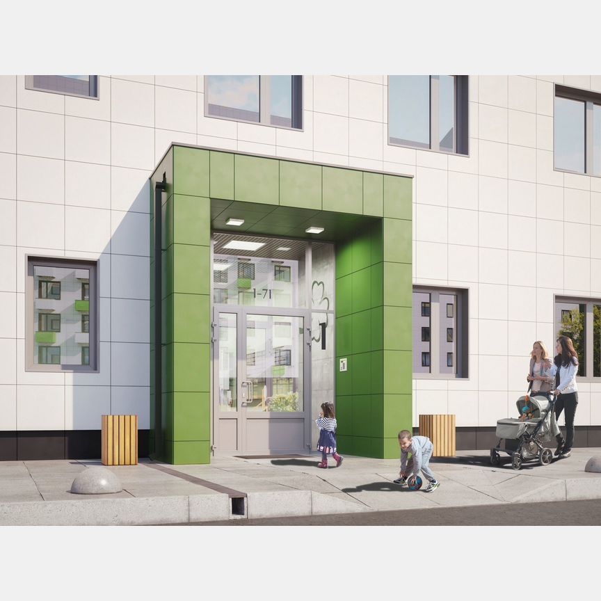 1-к. квартира, 42,7 м², 6/9 эт.