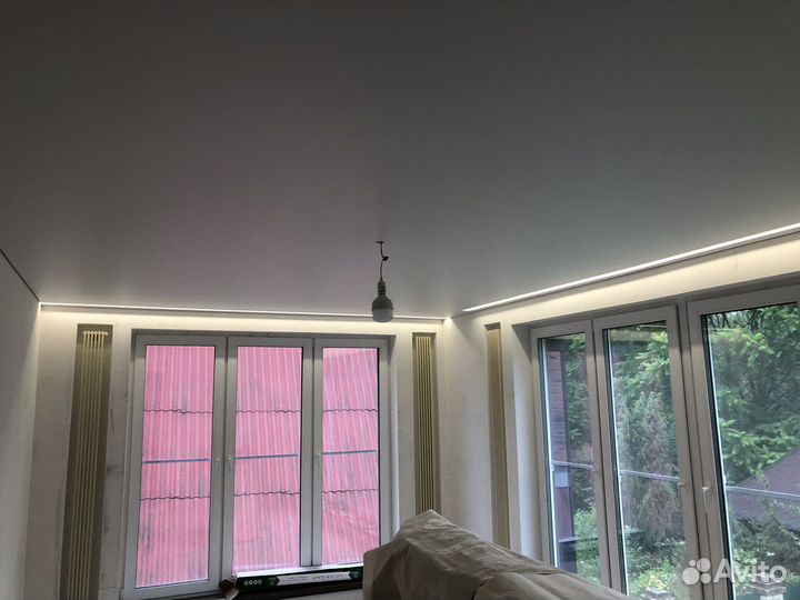 Натяжные потолки