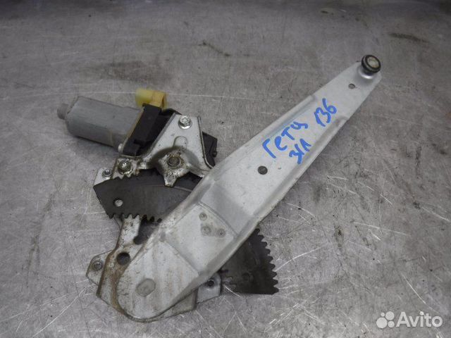 Стеклоподъемник задний левый Hyundai Getz G4ED