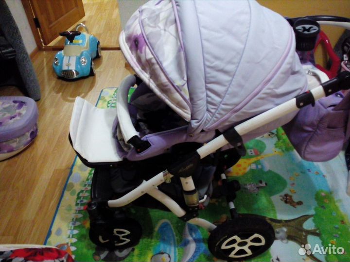 Коляска adamex barletta серия акварель