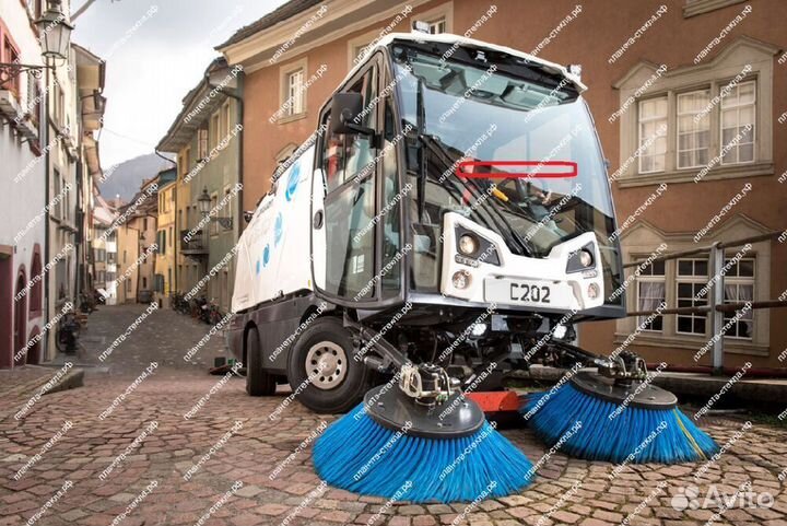 Стекло для подметально-уборочной машины Johnston S