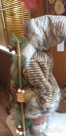 Санта клаус новый 62 см