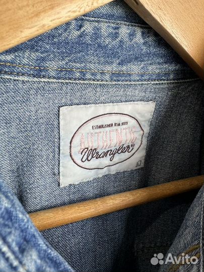 Джинсовая рубашка Wrangler Vintage