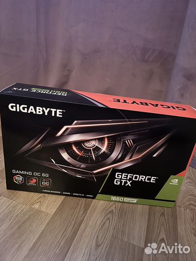 Видеокарта Gigabyte gtx 1660 super OC