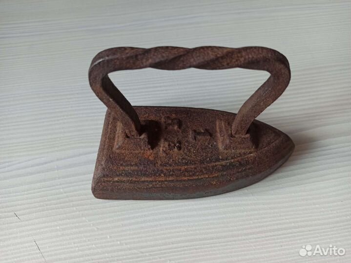 Старый утюг царский манжетные клейма