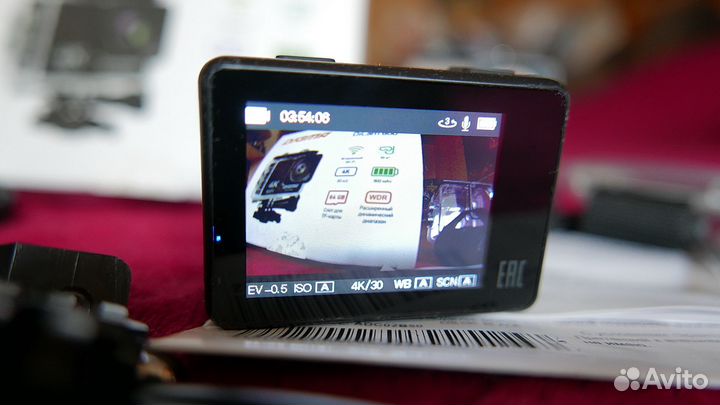 Экшн-камера Digma Dicam 800, 4К