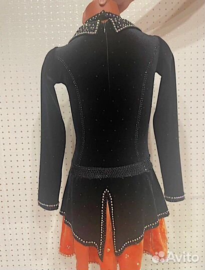 Платье для фигурного катания, меняет цвет юбка