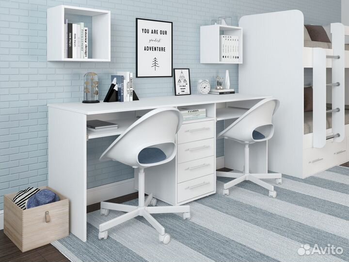 Письменный стол для двоих Лаворо