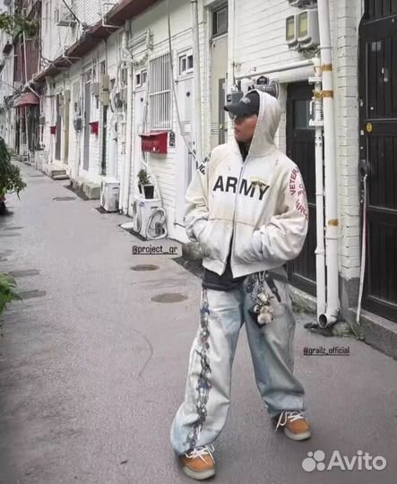 Зип худи Grailz Project G/R Army Zip hoodie