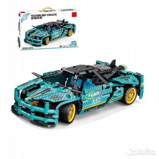 Конструктор машина. Аналог lego Technic. Art.8208