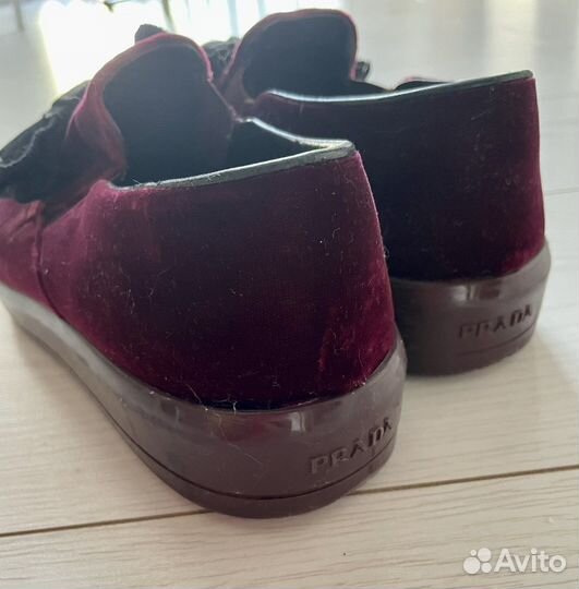 Слипоны Prada (оригинал)