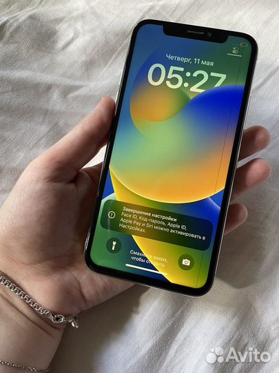 Телефон iPhone X 64gb Ростест