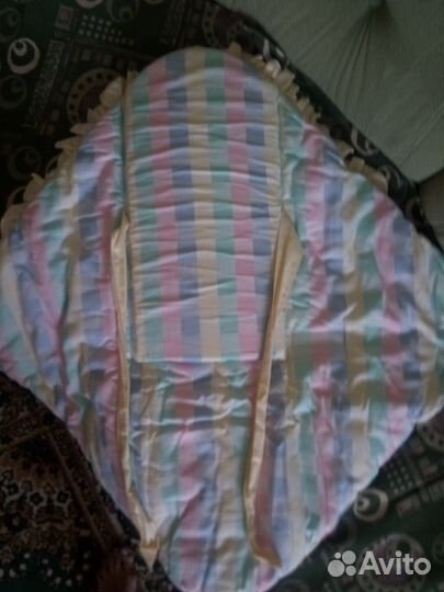 Конверт для новорожденного на выписку летний