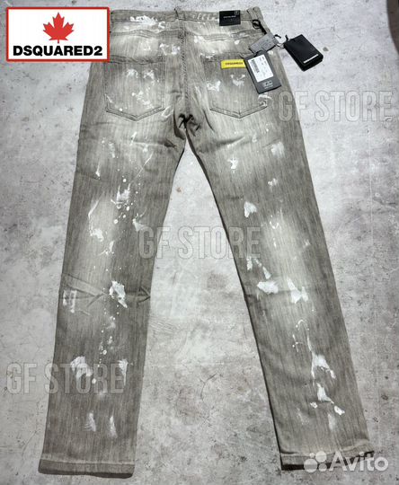 Джинсы Dsquared2 slim fit amiri type