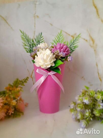 Мыло ручной работы букеты