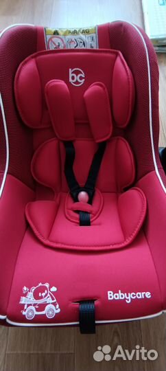 Детское автокресло baby care lora цвет красный